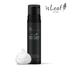 isLeaf 男性私密清潔慕絲, 1個, 激淨慕絲 200ml 【湛藍海洋】