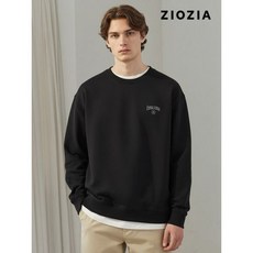 지오지아. 남녀공용 기모 안감 루즈핏 티셔츠 ABC4TR3601_A