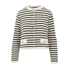 위켄드막스마라 스트라이프 버튼 가디건