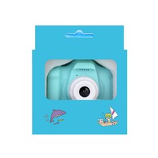 X2 兒童數碼照相機 卡通小孩玩具單反 小學生拍照錄像機, X2藍色普清, 1個