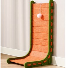 수직 스크래쳐 고양이 장난감 기둥 개 선인장 캣타워, 1개, 오렌지_27x30x60cm