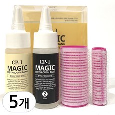 씨피원 혼자하는 앞머리 셀프펌 일반모용 세트, 35ml, 5개