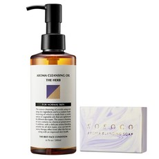 [아로마 수제비누 포함] 소소코 아로마 클렌징오일 피지제거 모든피부용, 1개, 200ml