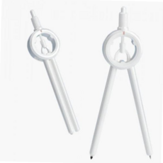 학습준비물 컴퍼스 교구 콤파스 일체형 심교체가능 제도용 59000EA 1EA, 스마트컴퍼스 일체형, 스마트컴퍼스 일체형