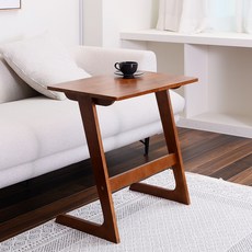 아이코닉하우스 애프터 글로우 사이드테이블, 월넛