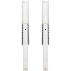 우니키 2개 양방향 슬라이드 미니어처 서랍 슬라이드 볼 베어링 내장 조용하고 부드러운 가구용 캐비닛용 수납 서랍용, 15.50X1.60X0.50CM