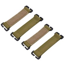아웃도어랩 몰리 벨크로 패치 패널 122mm 와펜 부착 스트랩 중형사이즈, 탄(TAN), 4개
