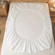 호텔 기숙사 부드럽고 편안한 통기성 단색 매트리스 커버