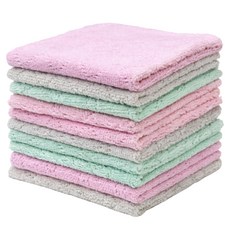 코코온 기름때 순삭 도톰한 극세사 요술행주 10매 다용도 물기제거 카페 주방 타월 수건, 10개