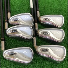 여성용 미즈노 JPX 7-P.F.S 6개 아이언세트 카본 54 L