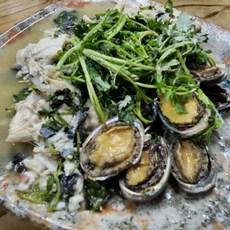 봄 별미 / 도다리 쑥국 세트 / 산지직송 쑥향가득 뽀얀 국물이 일품!! / 비교불가 봄철 재철 별미!!, 도다리쑥국세트