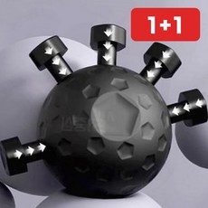 무소음 손가락 악력기 손압력기 재활 소도구 악력볼 손운동 기구 1+1, 1개, onda L사이즈_블랙