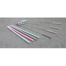 틈새솔 미세모솔 1P 실리콘빨대 랜덤 색상 세척솔, 색상임의배송