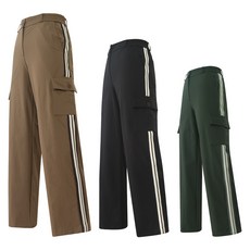 메인펄 여성 가을 와이드핏 카고 골프 바지 MWPTF510