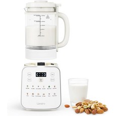 50.73온스 견과류 우유 제조기: 분리 가능한 디자인의 12-in-1 자동 두유 제조기 식물성 우유를 위한 홈메이드 주스 아몬드 귀리 24시간 지연 시작온선 유지자동 청소안전