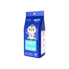 倩挥 湿厕纸 EDI纯水清爽如水洗 加厚升级温和不刺激, 1個, 80個裝, 350g