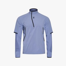 스파이더 남성 러닝 하이브리드 하프집업 티셔츠 SPHPCNRL232MLPL 142939