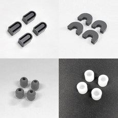 JBJ 비블레스 식기건조대 전용 미끄럼방지 기스방지 실리콘캡, 올인원 실리콘캡(4개입)