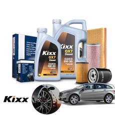 벤츠 R320 W251 CDI (09~14) 디젤 킥스 2025 5w30 합성엔진오일 필터2종세트