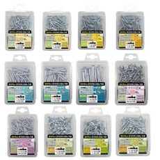 Unika 免膠塞平頭螺絲 125入, 1個