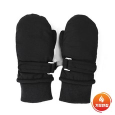 아동 공용 스키 스포츠 야외운동 기모안감 벨크로 손모아 방한장갑