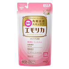 360ml 에몰리카 약용 스킨 케어 입욕액 플로랄 향기 리필용 액체 입욕제, 1개