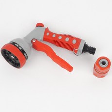 이츠굿텐 다용도 원예 물총 물분사기 스프레이건 워터건 다기능 물뿌리개 정원 베란다 청소 세차, 1개