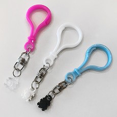 톡톡놀이 컬러블럭 부자재 모음 디폼블럭, 블럭고리(블랙), 1개