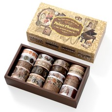 하영이네 빈티지감성 다꾸 마스킹 테이프 18롤 세트, 바로크궁전 감성