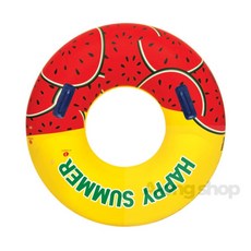 아옹샵 원형 튜브 100CM 수박 물놀이용품 바다물놀이용품