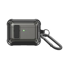 LAUT AirPods Pro 3 ZENTRY 耐衝擊硬式保護殼, 黑色, 1個