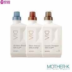 韓國MOTHER-K DIA純粹洗衣精 柔軟精 氧系潔白粉-1000ml 洗衣精補充包1700ml【六甲媽咪】, 1個
