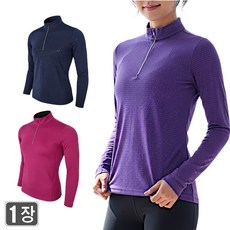 웨어몬 여성 냉감 스판 캐주얼 긴팔 티셔츠 BTR-505 등산 일상복