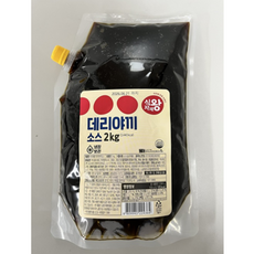 식자재왕 데리야끼소스 2kg, 3개