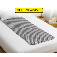 한일의료기 EMF 탄소발열선 전자파차단 전기매트 전기요 미니/싱글/더블 블랙하운드, 블랙하운드 미니(70x180)