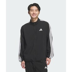 [국내매장판] 아디다스 3-스트라이프 레귤러 핏 라이트 우븐 트랙 탑 KR8907 224246