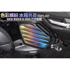 Dream Base 韋德機車精品 色彩繽紛 鍍鈦水箱外蓋 適用六代戰 BWS, 彩鈦版