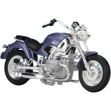 11464743 다이캐스트 미니어처 모델 수집품 바이크 컬렉터 컴퓨터 데스크톱 장식품 1 18 R1200 C 생일 선물, 보라