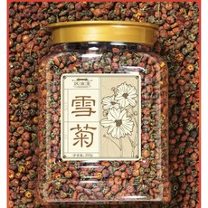 중국 설국화차 설국차 곤륜산 정통 꽃차 건강 국화 허브티, 200g*1병, 1개, 200g
