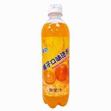 糖榮 橘子口味汽水 無果汁, 24個, 500ml