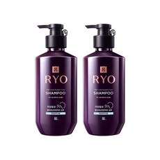 려 [아모레] 자양윤모 9E 탈모증상전문케어 샴푸 민감성두피용 400ml 2개