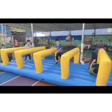 운동회 워크샵 에어바운스 풍선 협동 게임 야유회 장애물 달리기, 56 두꺼워진 크로스파이어