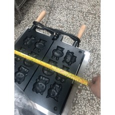電力電熱式雞蛋糕設備卡通翻轉雞蛋糕機220v現貨, 1個