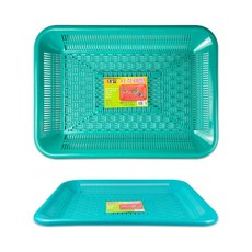 대일 사각채반 3호 8641 - O 용기 채반 과일 야채 주방 바구니 원형 물빠짐 바스켓 다용도 dew+4062Kr