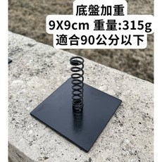 艾草架 艾草蚊香架 艾草棒架 艾草條架 薰香棒架 彈簧艾草架 穩固耐用 鐵藝材質, 黑色