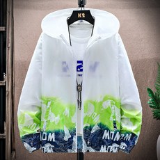 【無品牌】-防曬衣新款青少年夏季皮膚衣透氣薄款防風衣休閒外套戶外防曬服男, XL