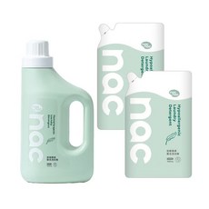 nac nac 低敏親膚嬰兒洗衣精 低泡沫易沖洗 溫和不刺激 3200ml, 1個