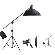 라미 LED 150W급 지속광 소프트박스 탑라이트 세트 RM-LPL101STL KIT, 1개