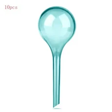 식물 자동 급수기 플라스틱 볼 정원 장치 물주기 전구 드립 관개, 01 blue-10pcs, 1개