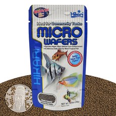 수족관 최상급 사료 구피 사료 히카리 마이크로 와퍼 0.7oz, 20g, 1개